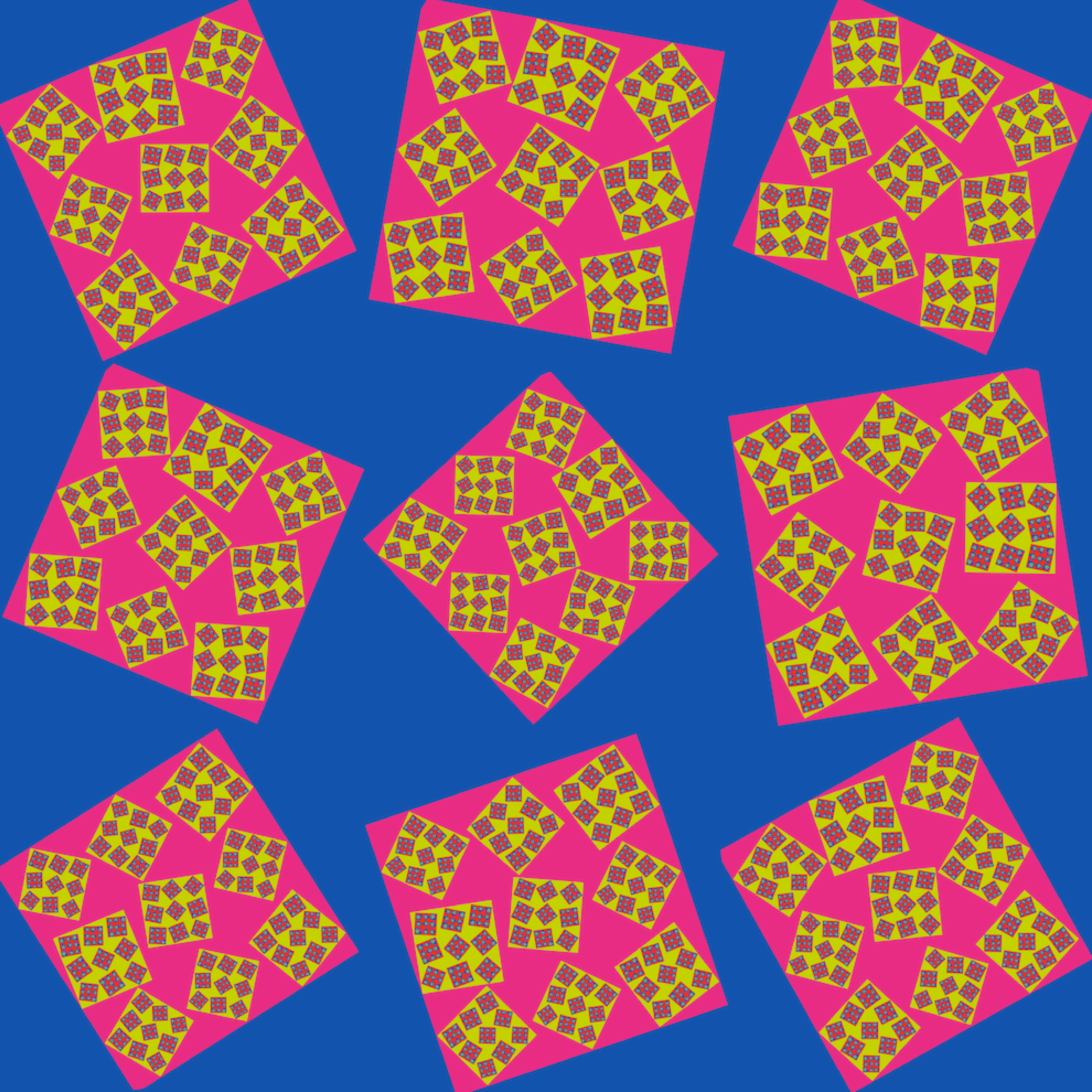 Fractal, 80s style 🍑